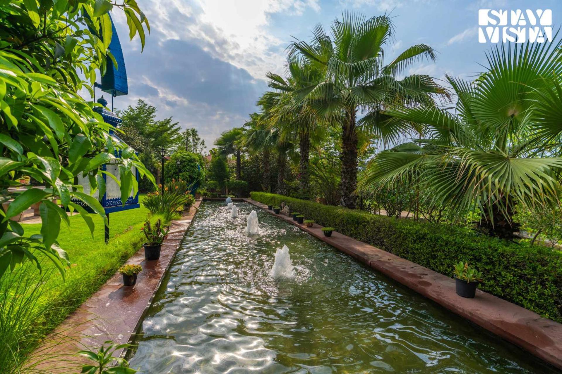 Stayvista At Maple Farms With Pool, Bbq & Bonfire Sohna Екстер'єр фото