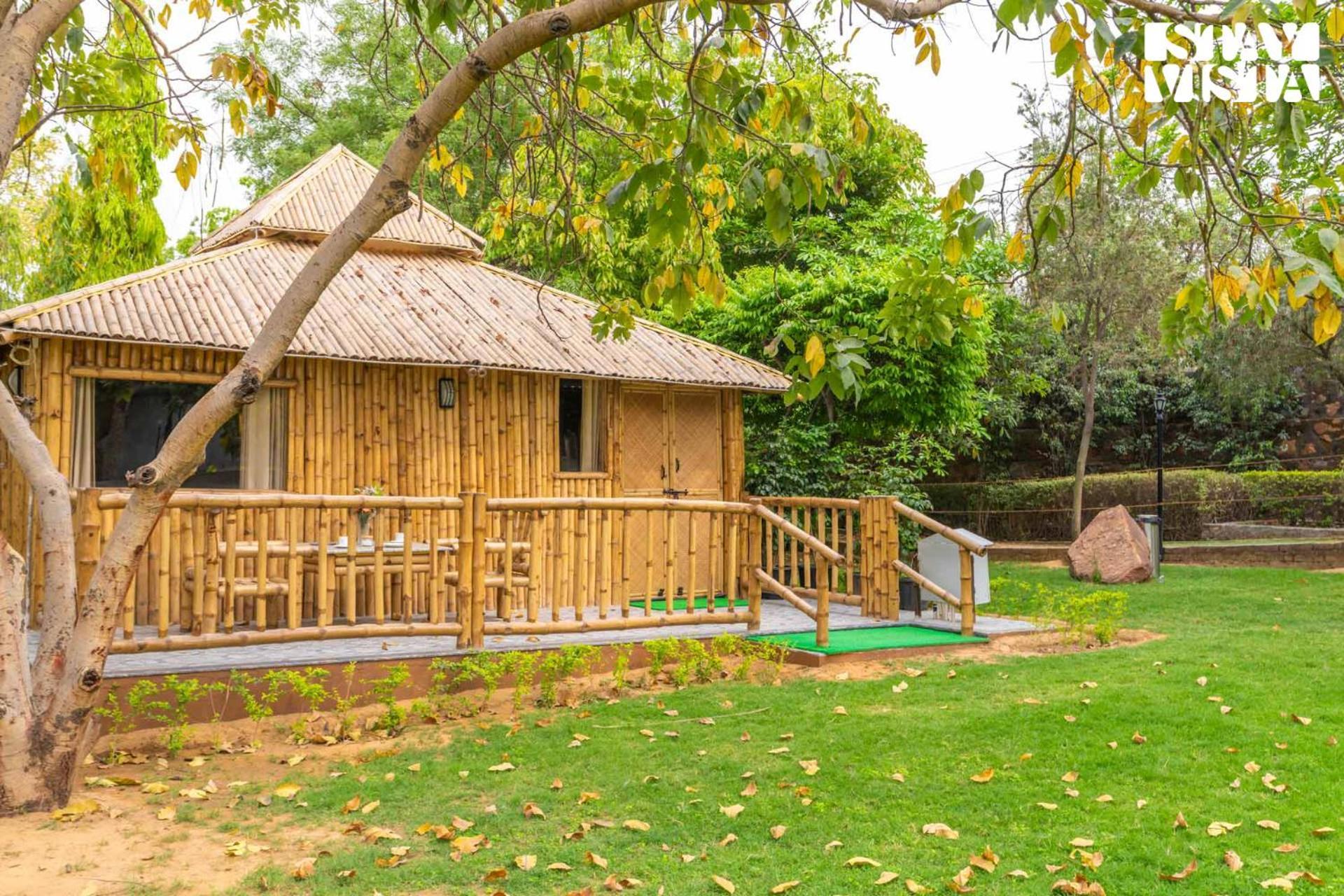 Stayvista At Maple Farms With Pool, Bbq & Bonfire Sohna Екстер'єр фото